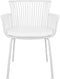 Set van 4 Kick tuinstoel Otis - Wit