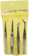 Set van 4 pincetten