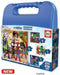 Set van 4 Puzzels Spidey Briefcase
