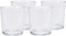 Set van 4x stuks drinkglazen/waterglazen 280 ml - Sap glazen - Frisdrank glazen