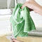 Set van 6 bamboe microvezeldoeken voor glas, spiegels, tegels, tegels, microvezel, bamboe, huishouden