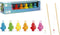 Set Van 6 Kermiseendjes - Regenboog