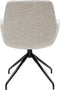 Set van 6 Kick draaistoel Miko - champagne