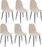 Set van 6 Kick eetkamerstoel Mees - beige