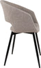 set van 6 Kick stoel Dean - Grijs