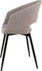 set van 6 Kick stoel Dean - Grijs