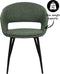set van 6 Kick stoel Dean - Groen
