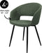 set van 6 Kick stoel Dean - Groen