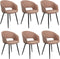set van 6 Kick stoel Dean - Roze