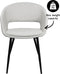 Set van 6 Kick stoel Dean - wit