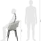 Set van 6 Kick stoel Dean - wit