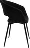 set van 6 Kick stoel Dean - zwart