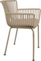 Set van 6 Kick tuinstoel Otis - beige