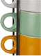 Set van 6 koffiekopjes Secret de Gourmet Met steun