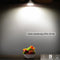 Set van 6 LED Inbouwspots GU10 - Neutraal Wit Licht met Lampen - Satijn - 6 W