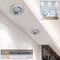 Set van 6 LED Inbouwspots GU10 - Neutraal Wit Licht met Lampen - Satijn - 6 W