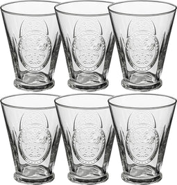 Set van 6x stuks tumbler glazen Carmela 340 ml van glas - Drinkglazen - Waterglazen