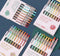 Set van 9 verschillende kleuren gelpennen - Dark/retor series
