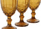 Set van bekers Home ESPRIT Amber Kristal 325 ml (6 Stuks)
