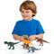 Set van Dinosaurussen Moltó 6 Onderdelen Plastic