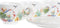 Set van koffiekopjes DKD Home Decor Metaal Multicolour Dolomite (180 ml)