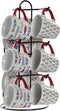 Set van koffiekopjes DKD Home Decor Multicolour Keramiek (130 ml)