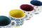 Set van koffiekopjes DKD Home Decor Multicolour Keramiek (150 ml)