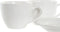 Set van koffiekopjes DKD Home Decor Wit Keramiek (150 ml)