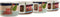 Set van koffiekopjes Home ESPRIT Blauw Groen Roze Lila Metaal Bamboe Dolomite 260 ml