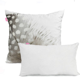 Set van kussenhoesjes HappyFriday Light Multicolour 2 Onderdelen