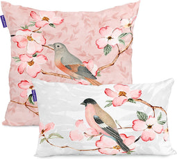 Set van kussenhoesjes HappyFriday Ohara Multicolour 2 Onderdelen