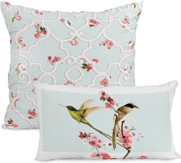 Set van kussenhoesjes HappyFriday Sakura Multicolour 2 Onderdelen