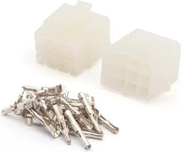 SET VAN MULTIFUNCTIONELE CONNECTOREN 6.2mm / 3 X 4 POLEN (WTWCS3X4)