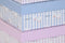 Set van opstapelbare opbergboxen DKD Home Decor Blauw Roze Karton (43,5 x 33,5 x 15,5 cm)
