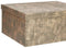 Set van opstapelbare opbergboxen Pincello 129 Zwart Karton Strepen (2 Stuks)