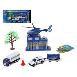 Set van Politievoertuigen en Accessoires 118848