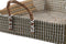 Set van trays DKD Home Decor Geel Natuurlijk 48 x 38 x 15 cm 52 x 38 x 15 cm (2 Stuks)