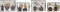 Set van trays DKD Home Decor Vaas Zwart Gouden Wit 40 x 30 x 6 cm Modern (2 Stuks)