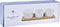 Set voor voorgerechtjes DKD Home Decor Lakens Bamboe Keramiek (28 x 9,7 x 1,5 cm) (4 Onderdelen)