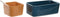 Set voor voorgerechtjes DKD Home Decor Porselein Multicolour Bamboe 5 Onderdelen (27 x 26 x 8 cm)