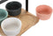 Set voor voorgerechtjes DKD Home Decor Porselein Multicolour Bamboe (20 x 20 x 14 cm) (5 Onderdelen)