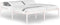 vidaXL - Seniorenbed - massief - grenenhout - wit - 200x200 - cm
