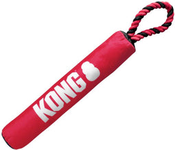 Kong signature stick met touw rood / zwart - Default Title