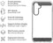BlackRock Galaxy A54 5G - Air Robust - Schokdempende TPU - Zwart
