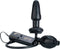 Seven Creations Buttplug - oppompbaar - Zwart