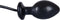Seven Creations Buttplug - oppompbaar - Zwart