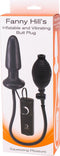 Seven Creations Buttplug - oppompbaar - Zwart