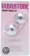 Seven Creations Duo Balls - Vaginale Balletjes - 3cm - 82gr - Zilver