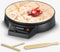 Severin CM 2198 Crepe-/Pannenkoekenmaker, 30cm, anti-aanbaklaag, traploze temperatuurinstelling, 1000W