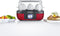 Severin EK 3168 Eierkoker Rood metallic rvs-zwart 1-6 eieren